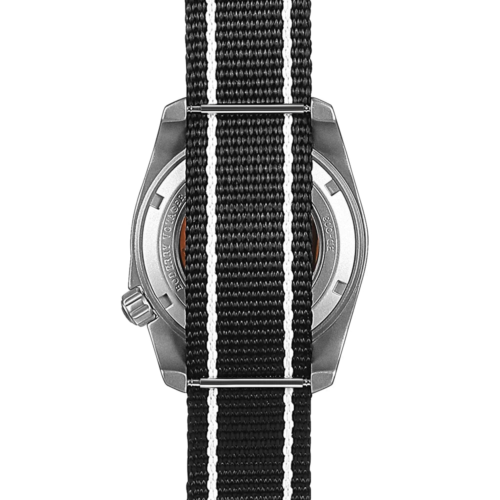 RBB Voyager 38 Titanium Field Quartz Watch – 100M Waterproof, Military Sport, Luminous Business Wristwatch