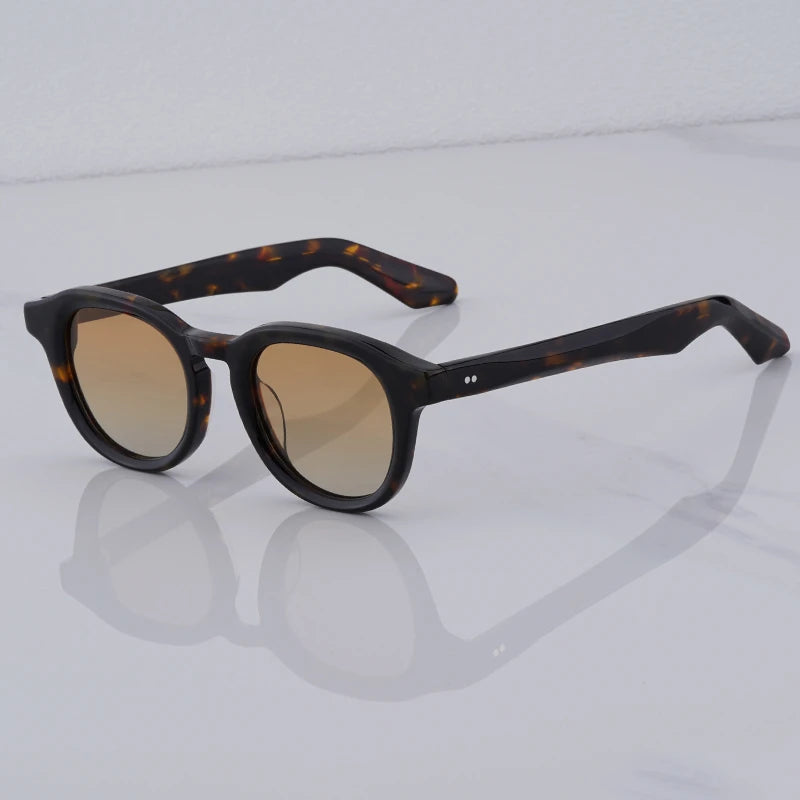 RBB Vintage Polarized Sunglasses – Unisex Lemtosh-Style Acetate Frame | Luxury Retro Eyewear
