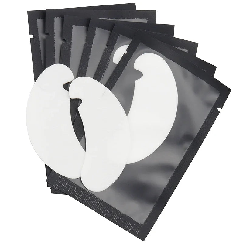 50 Pairs Under Eye Gel Pads for Eyelash Extensions