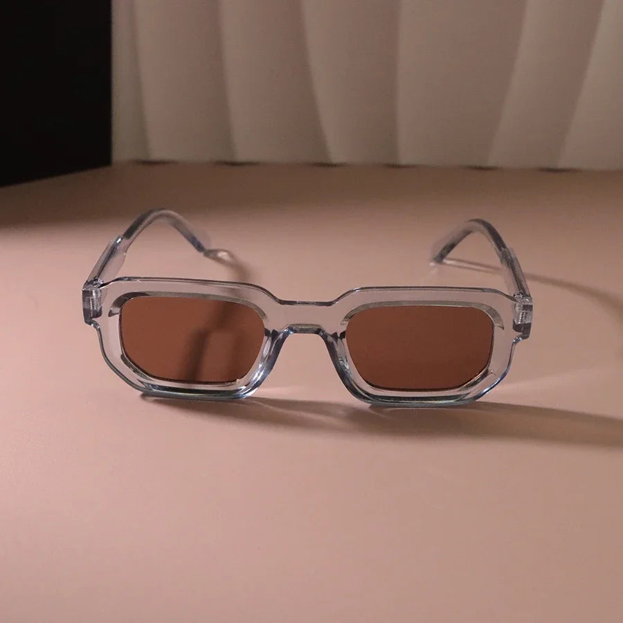 RBB New Luxurious Rectangle Sunglasses – Unisex Designer Casual Outdoor Eyewear