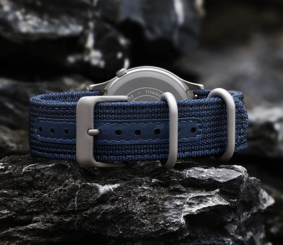 RBB Titanium Ultra-Thin Quartz Watch – VH31, Sapphire, 5ATM, Luminous