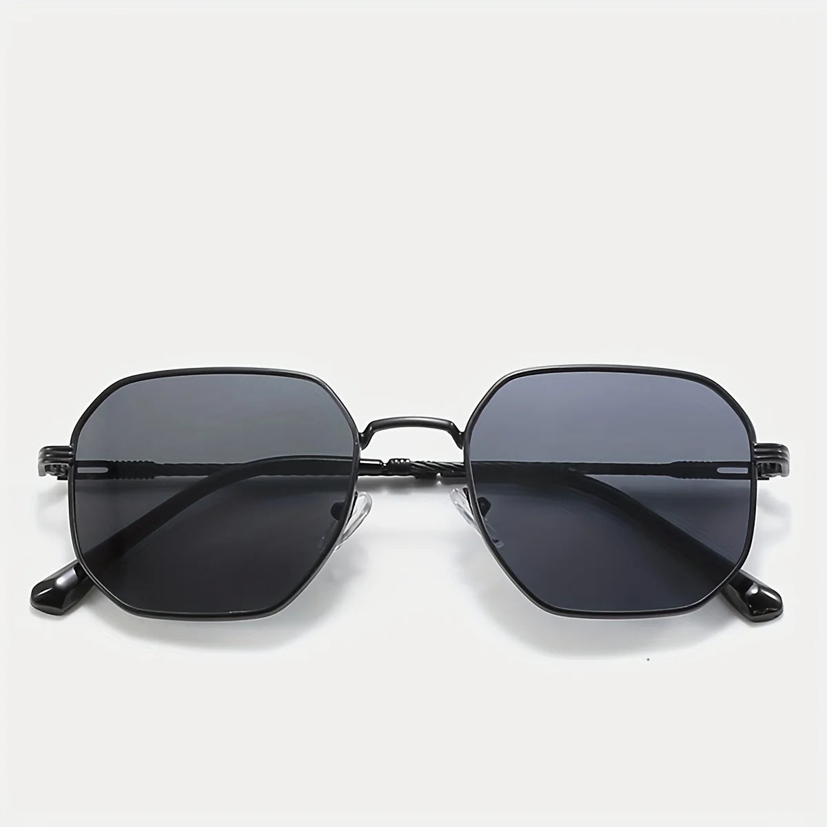 RBB European Style Fashionable Glasses – Black & Gold Borders with High-Quality Lenses (Unisex)