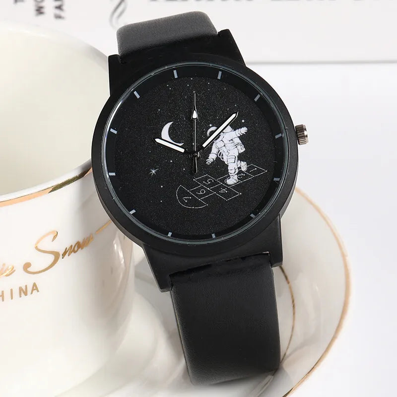 RBB Minimalist Unisex Quartz Watch – Simple Style Unique Dial for Men & Women Couples