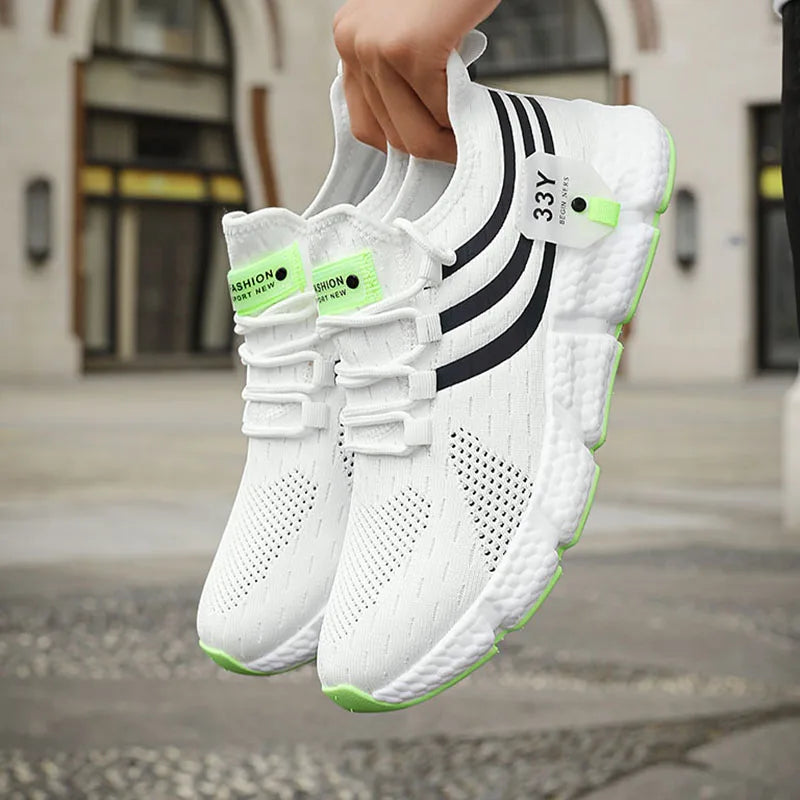 Unisex Breathable Sneakers – Lightweight, Fashionable & Comfortable Running Shoes