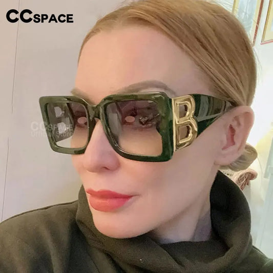 RBB Vintage Oversized Square Sunglasses – Fashion UV400 Mirror Shades for Women | 2025 Design