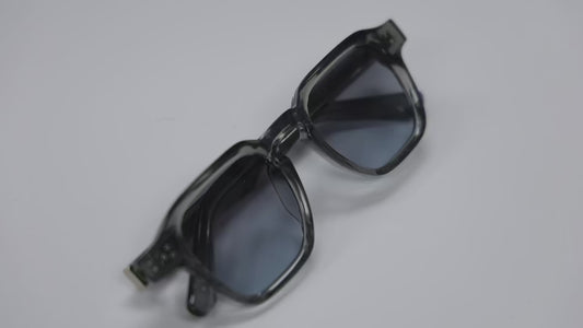 RBB Retro Square Sunglasses – Vintage Luxury Designer Shades for Men & Women UV Protection